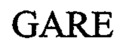 GARE trademark