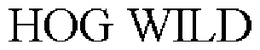 HOG WILD trademark