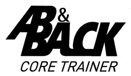 AB & BACK CORE TRAINER trademark