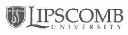 LIPSCOMB UNIVERSITY trademark