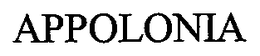 APPOLONIA trademark