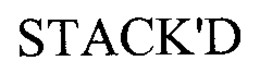 STACK'D trademark