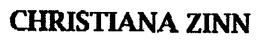 CHRISTIANA ZINN trademark