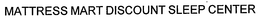MATTRESS MART DISCOUNT SLEEP CENTER trademark