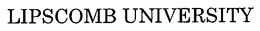 LIPSCOMB UNIVERSITY trademark
