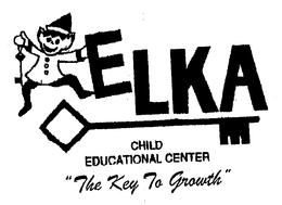 ELKA CHILD EDUCATIONAL CENTER "THE KEY TO GROWTH" trademark