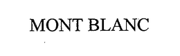 MONT BLANC trademark