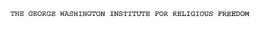 THE GEORGE WASHINGTON INSTITUTE FOR RELIGIOUS FREEDOM trademark