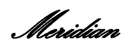 MERIDIAN trademark