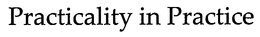 PRACTICALITY IN PRACTICE trademark