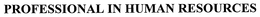 PROFESSIONAL IN HUMAN RESOURCES trademark