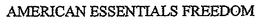 AMERICAN ESSENTIALS FREEDOM trademark