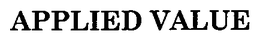 APPLIED VALUE trademark