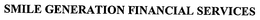 SMILE GENERATION FINANCIAL SERVICES trademark