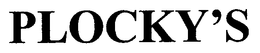 PLOCKY'S trademark