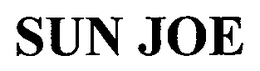 SUN JOE trademark