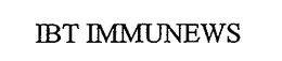 IBT IMMUNEWS trademark