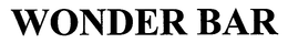 WONDER BAR trademark
