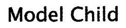 MODEL CHILD trademark