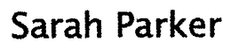 SARAH PARKER trademark