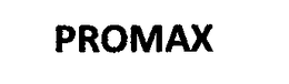 PROMAX trademark