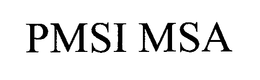 PMSI MSA trademark
