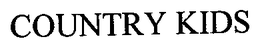COUNTRY KIDS trademark