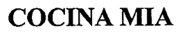 COCINA MIA trademark