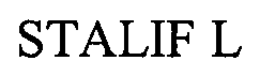 STALIF L trademark