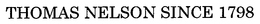 THOMAS NELSON SINCE 1798 trademark