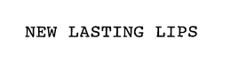 NEW LASTING LIPS trademark