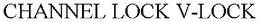 CHANNEL LOCK V-LOCK trademark