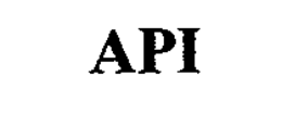 API trademark