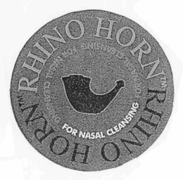 RHINO HORN RHINO HORN FOR NASAL CLEANSING FOR NASAL CLEANSING FOR NASAL CLEANSING trademark