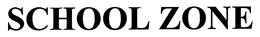 SCHOOL ZONE trademark