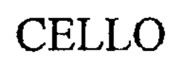CELLO trademark