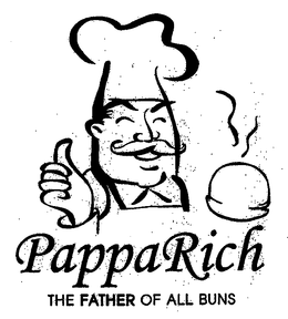 PAPPARICH THE FATHER OF ALL BUNS trademark