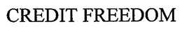 CREDIT FREEDOM trademark