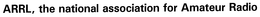 ARRL, THE NATIONAL ASSOCIATION FOR AMATEUR RADIO trademark