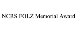 NCRS FOLZ MEMORIAL AWARD trademark