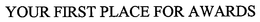 YOUR FIRST PLACE FOR AWARDS trademark