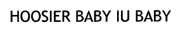 HOOSIER BABY IU BABY trademark