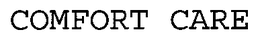 COMFORT CARE trademark