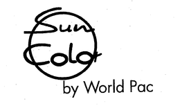 SUN COLOR BY WORLD PAC trademark