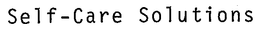 SELF-CARE SOLUTIONS trademark