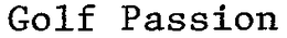 GOLF PASSION trademark
