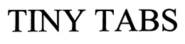 TINY TABS trademark