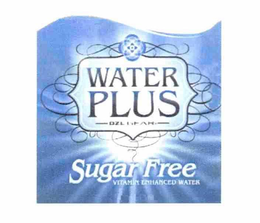 WATER PLUS DZL GEAR SUGAR FREE VITAMIN ENHANCED WATER trademark