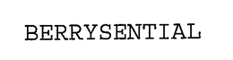 BERRYSENTIAL trademark