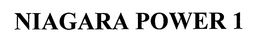 NIAGARA POWER 1 trademark